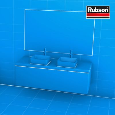 Mastic Silicone Bain & Cuisine Pure Transparent 200 ml RUBSON