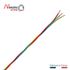 Fils électriques H07V-U 2,5 mm² rigides bleu, rouge et vert/jaune 5 m par 3 - Speedfil NEXANS