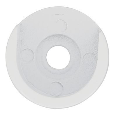 Naissance entre mur en métal diam 16 mm Finition Blanc brillant par 2 - MOBOIS