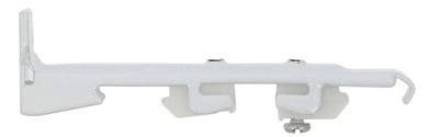 Support long double 30/90 mm pour rail express Finition Blanc par 2 - MOBOIS