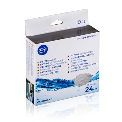 Pack 5 chaussettes filtrantes skimmers piscine GRE