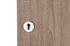 Rosaces de portes rondes à cylindre Mira blanc mat 52 mm ALPERTEC