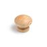 Bouton de meuble rond bois pin brut diamètre 35 mm REI