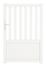 Portillon aluminium CHAMBERY l.1,00 x H.1,60 m blanc JARDIMAT