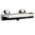 Mitigeur de douche thermostatique mural Carra chromé