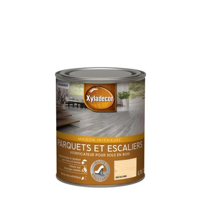 Vitrificateur pour sols en bois parquet et escaliers mat incolore 0,75L - XYLADECOR
