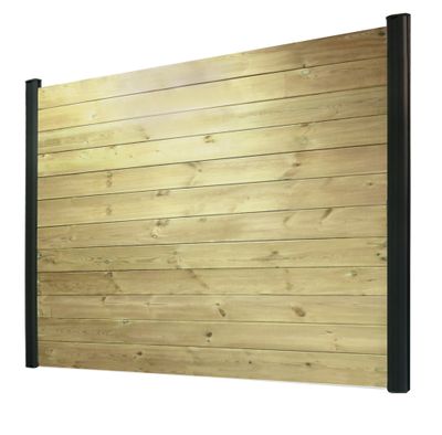 Lame de finition pin traité autoclave vert EvoluH 21 - 21 x 145 x 1800 m - DEBARGE