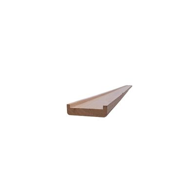 Nez de cloison hêtre raboté non traité - Ép.24 x l.88 mm - L.2.40 m - MS BOIS