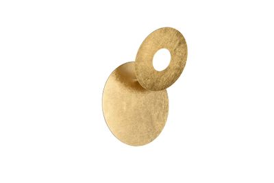 Applique murale LEANO ronde or LED SMD 6 W blanc chaud - TRIO