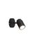 Spot salle de bains GU10 Angelo noir IP44 5W - TRIO