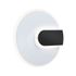 Applique murale LED design 1210 lumens lumière blanc neutre ronde Noir/blanc - 2Form PAULMANN