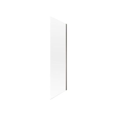 Paroi de douche latérale fixe 90x192 cm pour porte pivotante profilé chrome verre transparent 5 mm NewStyle - SCHULTE