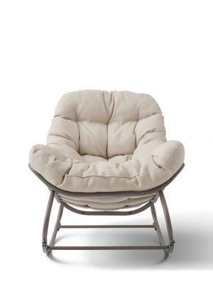 Fauteuil à bascule rocking chair BRINDISI - BOCARNEA