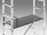 Echafaudage roulant pour escalier HobbyStep H3 - 0,90 / 2,90 m aluminium - HAILO