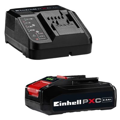 Chargeur avec 1 batterie 18 V 2,5 Ah Power X-change EINHELL