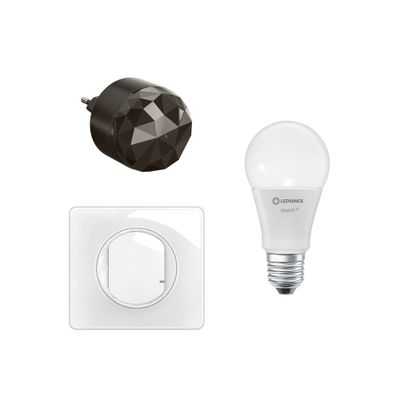 Pack de démarrage éclairage connecté avec ampoule E27 Blanc - Céliane with Netatmo LEGRAND