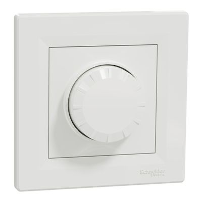 Variateur de lumière Asfora rotatif blanc - SCHNEIDER ELECTRIC