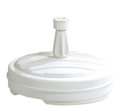 Pied parasol plastifié rond 13 Litres pour mat de 18 à 33 mm