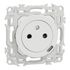 Prise affleurante 2 pôles + terre et prise USB-C 18W Odace 2025 blanc - SCHNEIDER ELECTRIC