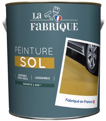 Peinture spéciale sol gris argent satin 2,5 L - LA FABRIQUE