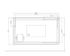 Miroir lumineux 70 x 120 cm Renzo MP GLASS