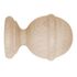 Embout déco pluton à visser en bois diam 35 mm Finition Bois brut - MOBOIS