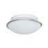 Plafonnier DOLLY E27 IP44 diamètre 235 mm 60 W acier chrome EGLO