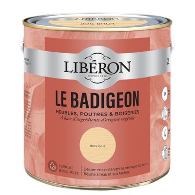 Badigeon meubles, poutres et boiseries Libéron Brume 0,75 L