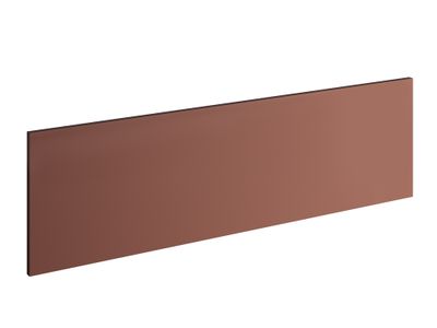 Façade tiroir pour meuble de cuisine Lotus Terracotta mat 35 x 120 cm OFITRES