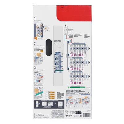 Tableau électrique pré-équipé 3 rangées pour T5 - Drivia LEGRAND