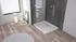 Receveur de douche 80x100 cm céramique blanc Meri - ONDEE