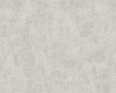 Papier peint expansé sur intissé Used look 53 cm x 10 m gris AS CREATION