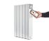 Radiateur à inertie EDEN blanc horizontal 1000W UNIV'R CHAUFFAGE