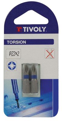 Embout de vissage -Torsion -Pour vis Pozidriv ESSENTIAL