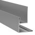 Profilé d'angle extérieur/retour de tableau alu bardage Hardie Plank VL gris ardoise - longueur 3000 mm - JAMES HARDIE