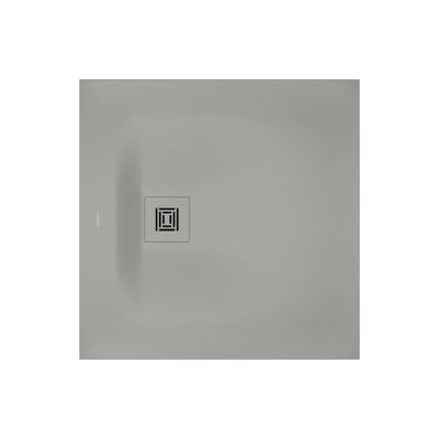 Receveur de douche 80x80 cm résine gris mat Econova - DURAVIT
