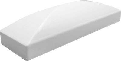 Bouchon de finition pour lisse PVC blanc 100 x 30 mm - Lot de 5 - MOREY