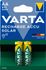 Piles rechargeables HR06 (AA) Accu solar par 2 - VARTA