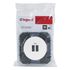 Prise encastrable double USB-C Blanc - Dooxie LEGRAND