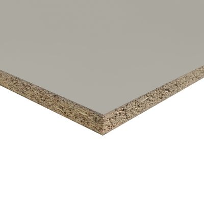 Panneau aggloméré bois standard P2 mélaminé gris - 18 x 1250 x 2500 mm - AJ TIMBER