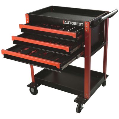Servante 3 tiroirs 117 outils AUTOBEST