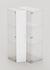 Porte battante d'angle Creo blanc 2012 x 398 mm OFITRES