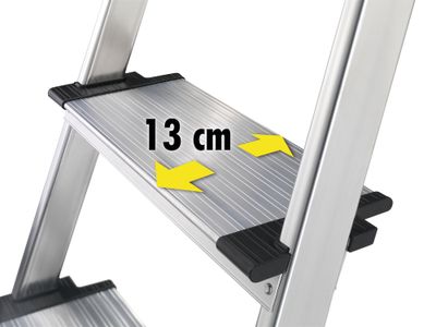 Escabeau 7 marches ProfiStep XXL aluminium - HAILO