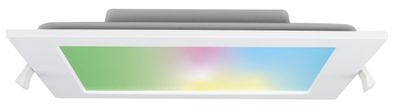 Spot LED encastrable à couleurs changeantes RGBW 225 x 225