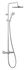 Colonne de douche avec mitigeur thermostatique chrome Vernis S240 Moventa - HANSGROHE