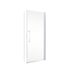 Porte de douche pivotante 100x192 cm profilé chrome verre transparent 5 mm New Style - SCHULTE