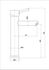 Robinet de salle de bain Noir Target XL - ESSEBAGNO