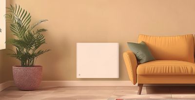 Radiateur à inertie sèche LEA 1500W blanc horizontal - BESTHERM