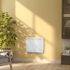 Radiateur à inertie sèche MEDUSA 1000W blanc horizontal - BESTHERM
