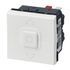 Interrupteur volet roulant encastrable 3 boutons 2 modules Blanc - Mosaic LEGRAND